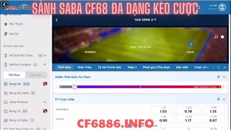 Sảnh Saba CF68