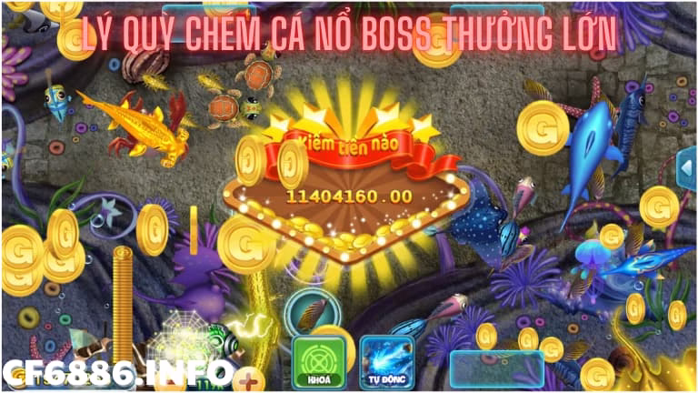 Lý Quỳ chém cá CF68