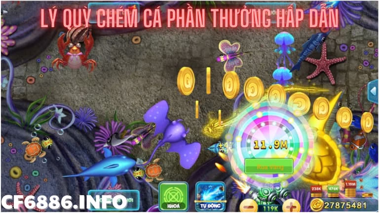Lý Quỳ chém cá CF68